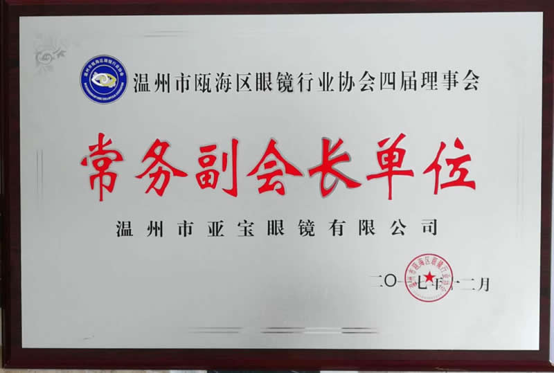 協(xié)會(huì)常務(wù)副會(huì)長(zhǎng)